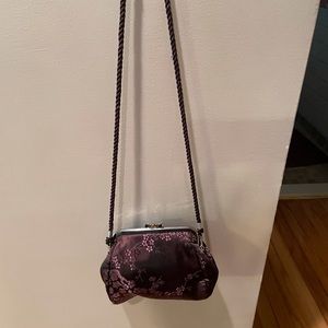 EXPRESS VINTAGE BROWN Embroidery design shoulder bag